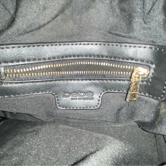 BEBE black mini crossbody - Picture 5 of 8